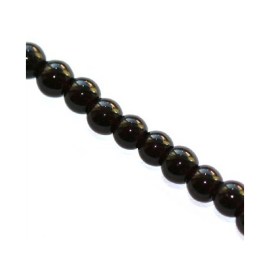 Χάντρες μαύρες 3mm(100 τεμ)