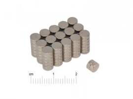 Μαγνήτες νεοδυμίου 5*2mm(10 τεμ.)