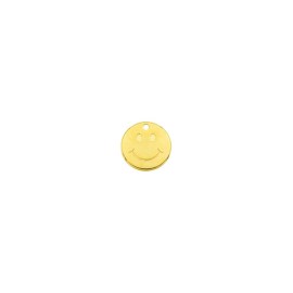Μεταλλικό Ζάμακ Μοτίφ Στρογγυλό Χαμογελαστό Πρόσωπο 20mm