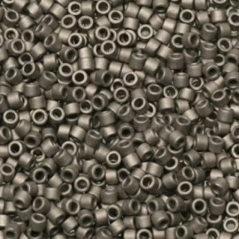 Miyuki Delica beads matte nickel 1.6 x 1.3 mm(5 gr)