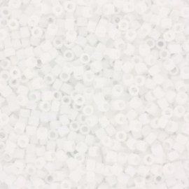 Miyuki delica's 11/0 - matte ab white(5gr)