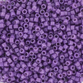 Χάντρες Miyuki Delica Beads duracoat opaque dyed anemone 1.6 x 1.3 mm(5gr)