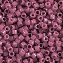 Χάντρες Miyuki Delica beads duracoat opaque dyed pansy 1.6 x 1.3 mm(5gr)