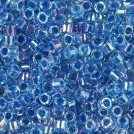 Χάντρες Miyuki Delica inside dyed blue ab(5gr)