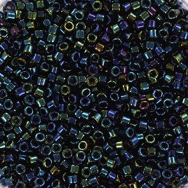 Χάντρες Miyuki Delica metallic iris dark blue(5gr)